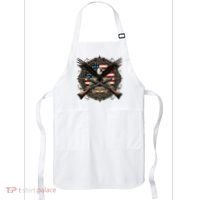 Proud Patriot American Flag Bald Eagle Usa Pride Product Apron thumb 0
