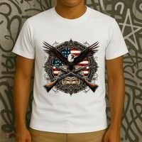 Proud Patriot American Flag Bald Eagle Usa Pride Product T-Shirt thumb 3