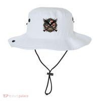 Proud Patriot American Flag Bald Eagle Usa Pride Product Bucket Hat thumb 0