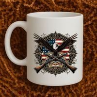 Proud Patriot American Flag Bald Eagle Usa Pride Product Coffee Mug thumb 2