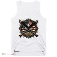Proud Patriot American Flag Bald Eagle Usa Pride Product Tank Top thumb 0
