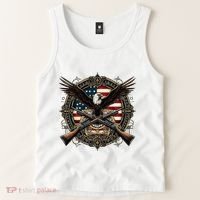 Proud Patriot American Flag Bald Eagle Usa Pride Product Tank Top thumb 2