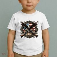 Proud Patriot American Flag Bald Eagle Usa Pride Product Toddler T-Shirt thumb 2