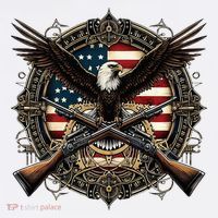 Proud Patriot American Flag Bald Eagle Usa Pride Product Toddler T-Shirt thumb 4