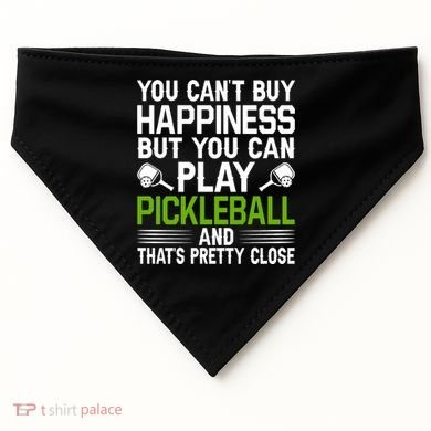 Play Pickleball And That's Pretty Close Pickleball Paddle USA-Made Doggie Bandana