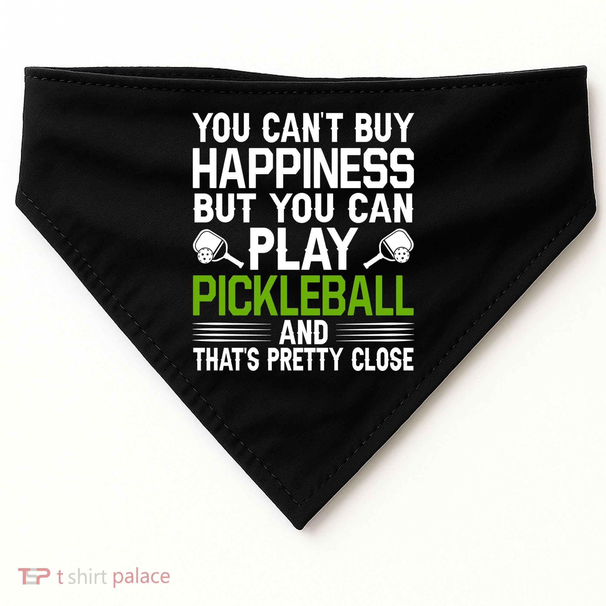 Play Pickleball And That's Pretty Close Pickleball Paddle USA-Made Doggie Bandana