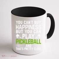 Play Pickleball And That's Pretty Close Pickleball Paddle Coffee Mug thumb 1