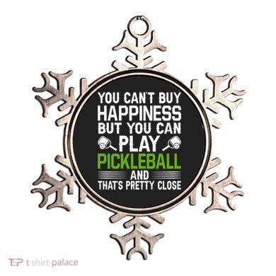 Play Pickleball And That's Pretty Close Pickleball Paddle Ornament