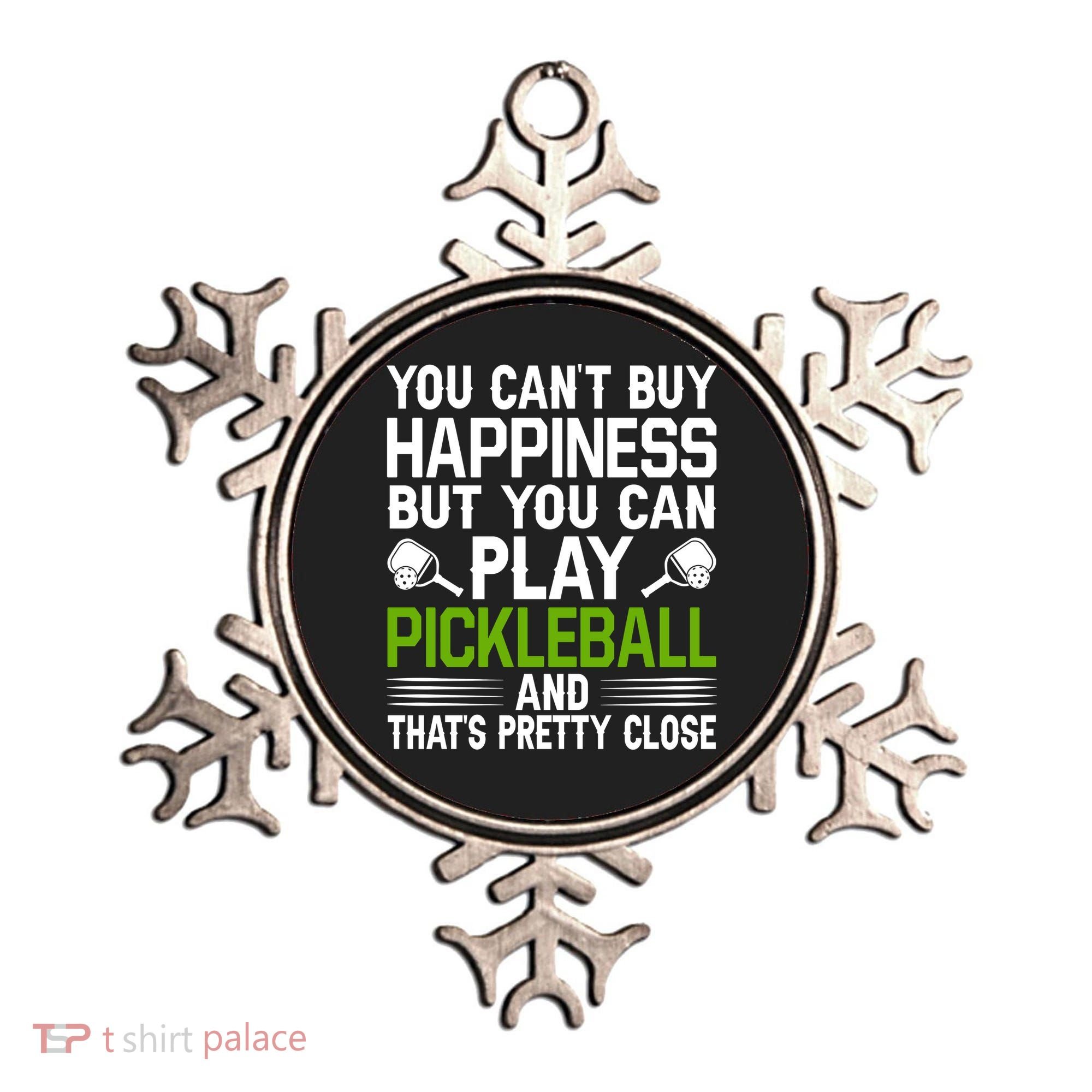 Play Pickleball And That's Pretty Close Pickleball Paddle Ornament