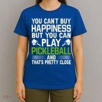 Play Pickleball And That's Pretty Close Pickleball Paddle T-Shirt thumb 4