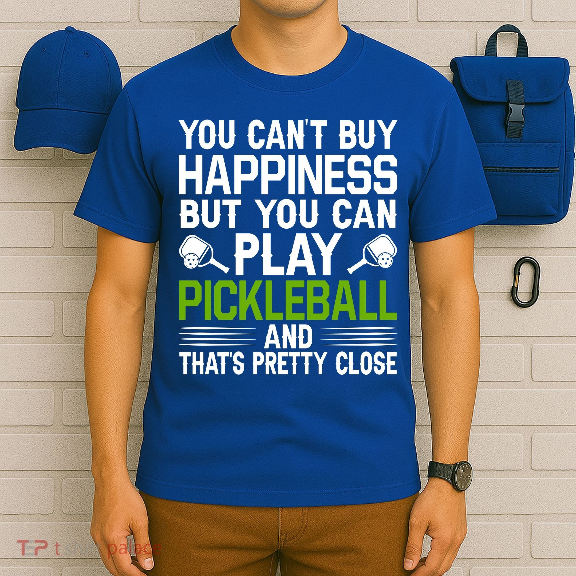 Play Pickleball And That's Pretty Close Pickleball Paddle T-Shirt