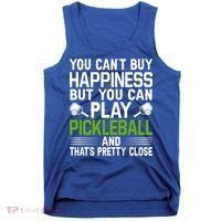Play Pickleball And That's Pretty Close Pickleball Paddle Tank Top thumb 0