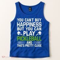 Play Pickleball And That's Pretty Close Pickleball Paddle Tank Top thumb 2