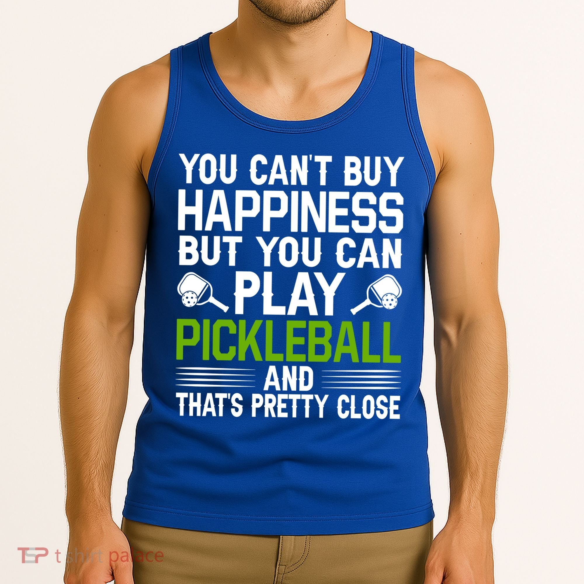 Play Pickleball And That's Pretty Close Pickleball Paddle Tank Top