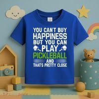 Play Pickleball And That's Pretty Close Pickleball Paddle Toddler T-Shirt thumb 3