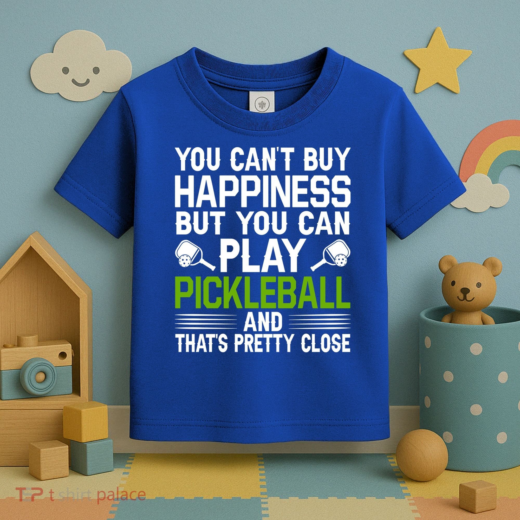 Play Pickleball And That's Pretty Close Pickleball Paddle Toddler T-Shirt