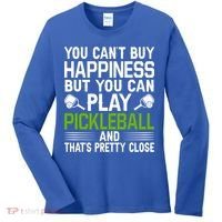 Play Pickleball And That's Pretty Close Pickleball Paddle Women's Long Sleeve Shirt thumb 0