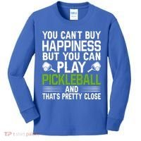 Play Pickleball And That's Pretty Close Pickleball Paddle Kids Long Sleeve Shirt thumb 0