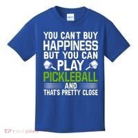 Play Pickleball And That's Pretty Close Pickleball Paddle Kids T-Shirt thumb 0