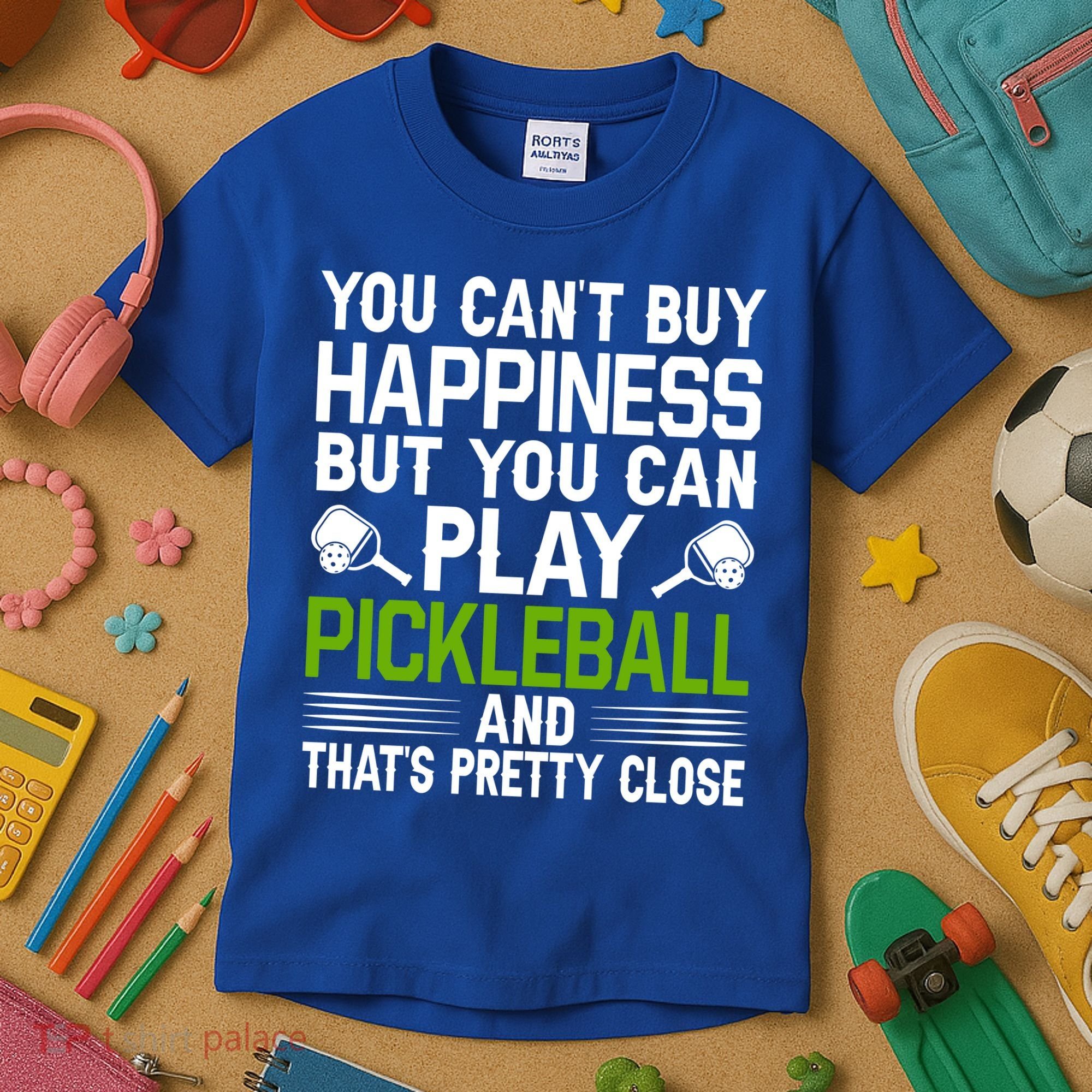 Play Pickleball And That's Pretty Close Pickleball Paddle Kids T-Shirt