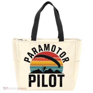 Paramotor Pilot Adventure Skydiving Paramotor Gifts For Tote Bag
