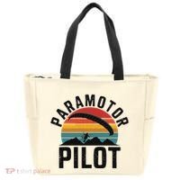 Paramotor Pilot Adventure Skydiving Paramotor Gifts For Tote Bag thumb 0
