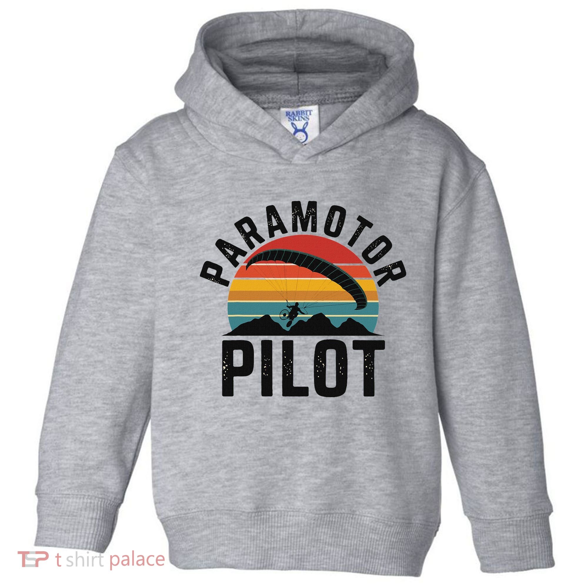 Paramotor Pilot Adventure Skydiving Paramotor Gifts For Toddler Hoodie