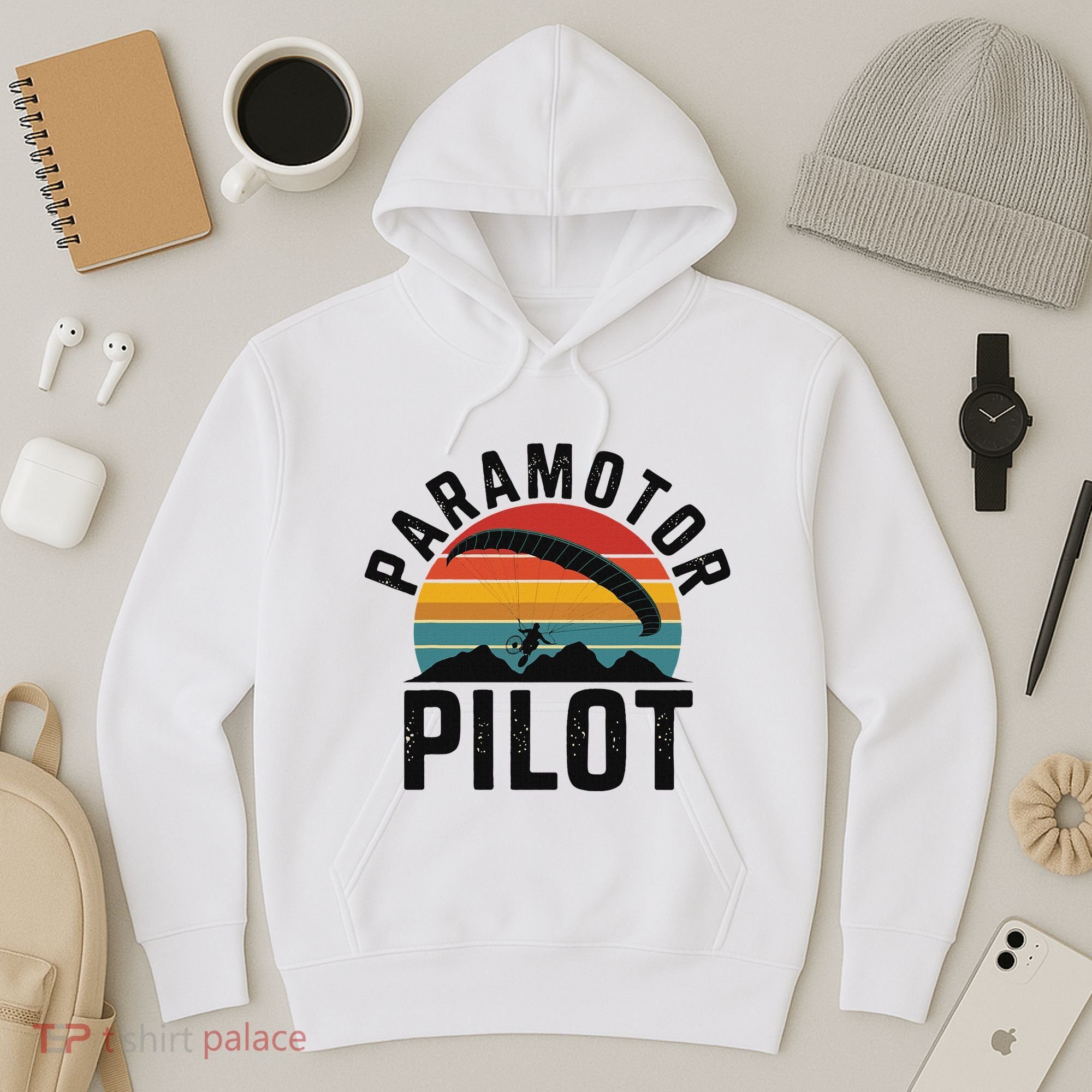 Paramotor Pilot Adventure Skydiving Paramotor Gifts For Hoodie
