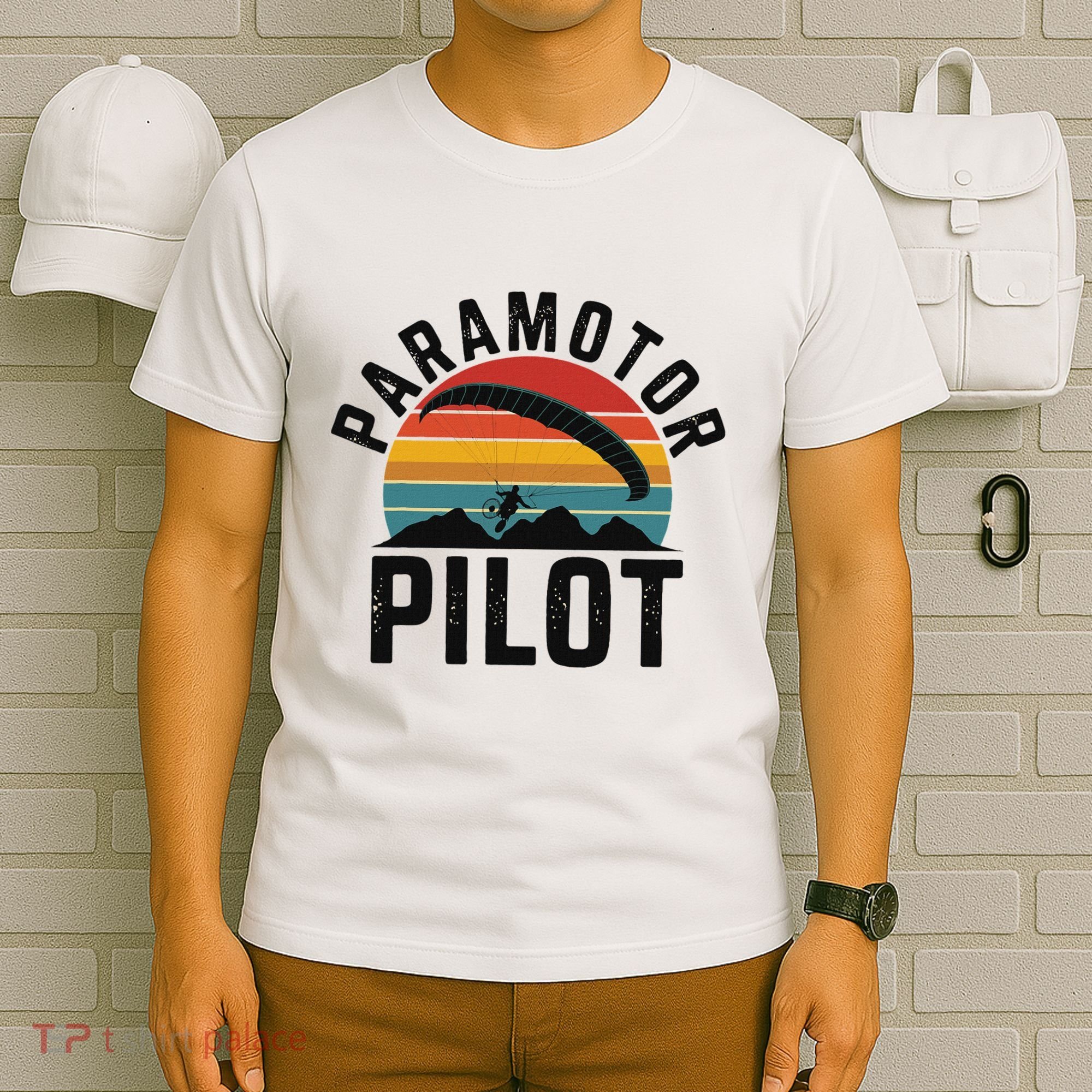 Paramotor Pilot Adventure Skydiving Paramotor Gifts For T-Shirt