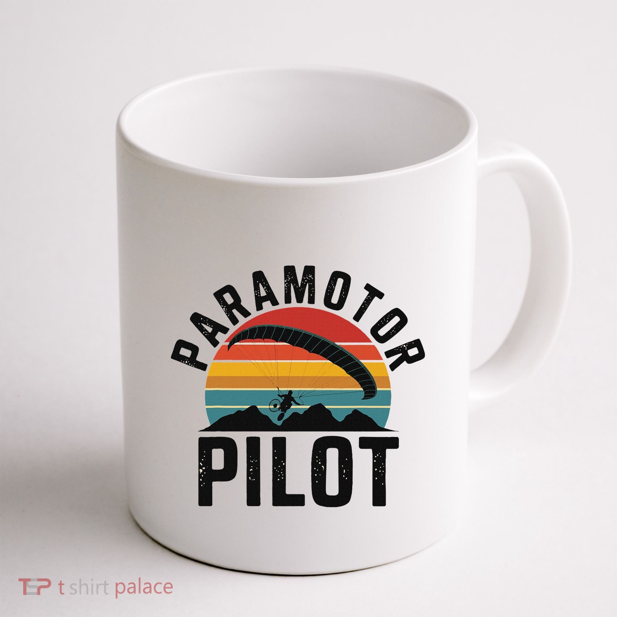 Paramotor Pilot Adventure Skydiving Paramotor Gifts For Coffee Mug