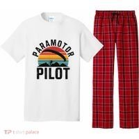 Paramotor Pilot Adventure Skydiving Paramotor Gifts For Pajama Set thumb 0