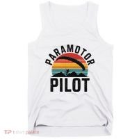 Paramotor Pilot Adventure Skydiving Paramotor Gifts For Tank Top thumb 0