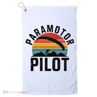 Paramotor Pilot Adventure Skydiving Paramotor Gifts For Golf Towel