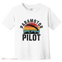 Paramotor Pilot Adventure Skydiving Paramotor Gifts For Toddler T-Shirt thumb 0