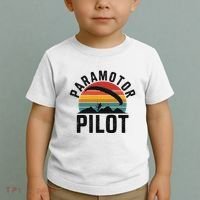 Paramotor Pilot Adventure Skydiving Paramotor Gifts For Toddler T-Shirt thumb 2