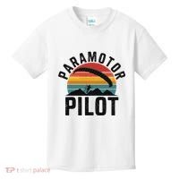 Paramotor Pilot Adventure Skydiving Paramotor Gifts For Kids T-Shirt thumb 0