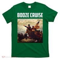 Political Party Booze Cruise Shades & Red Cups T-Shirt thumb 0