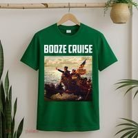 Political Party Booze Cruise Shades & Red Cups T-Shirt thumb 2