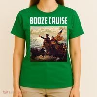 Political Party Booze Cruise Shades & Red Cups T-Shirt thumb 4