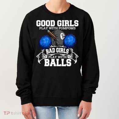 Pool Player Billiards Funny Gift Father's Day Women's Sweatshirt