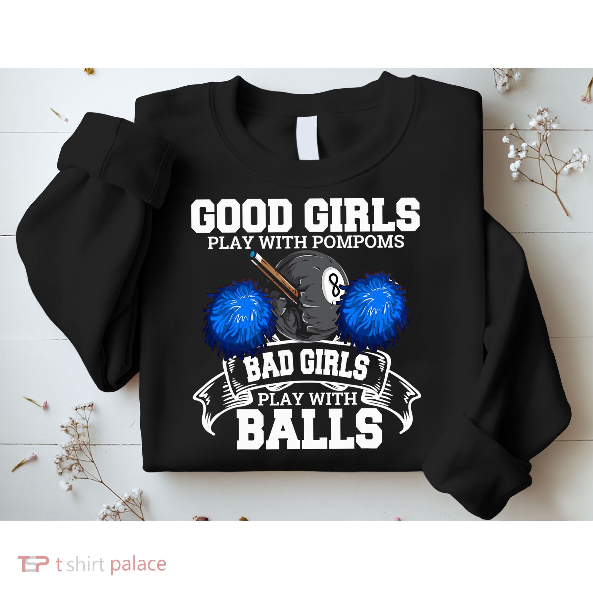 Pool Player Billiards Funny Gift Father's Day Sweatshirt