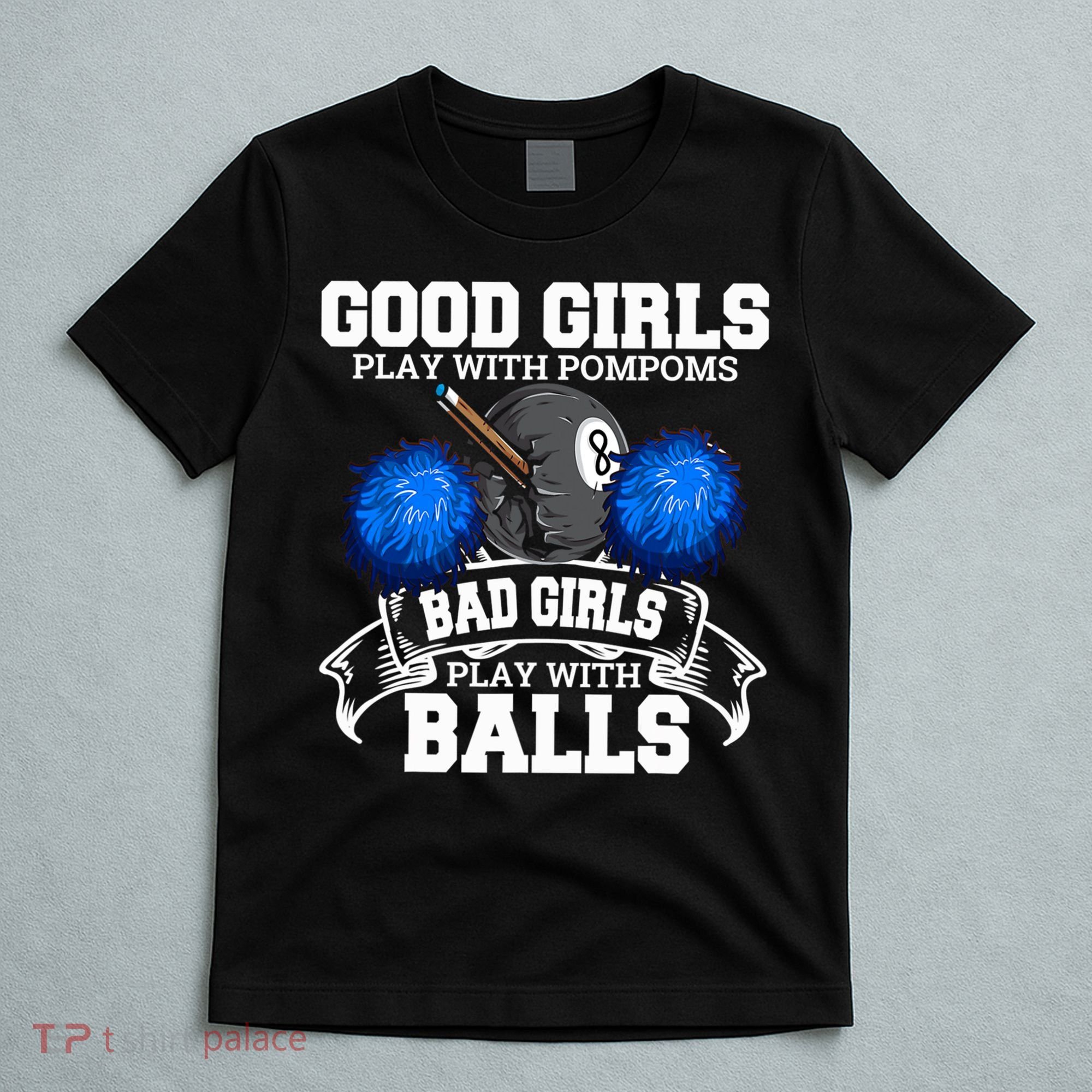 Pool Player Billiards Funny Gift Father's Day T-Shirt