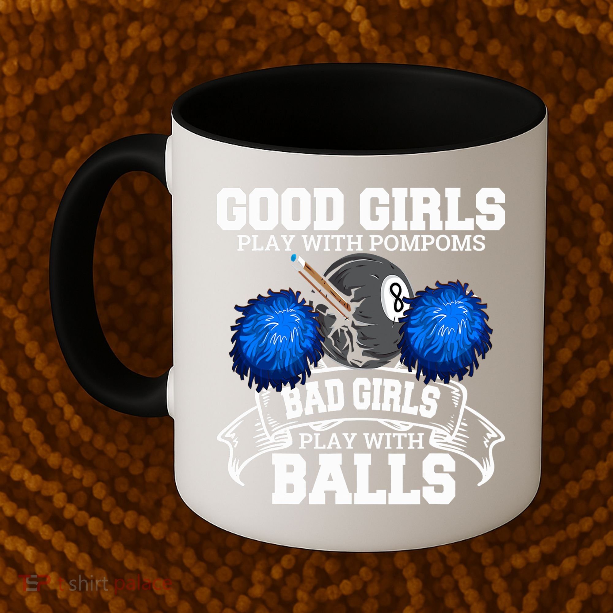 Pool Player Billiards Funny Gift Father's Day Coffee Mug