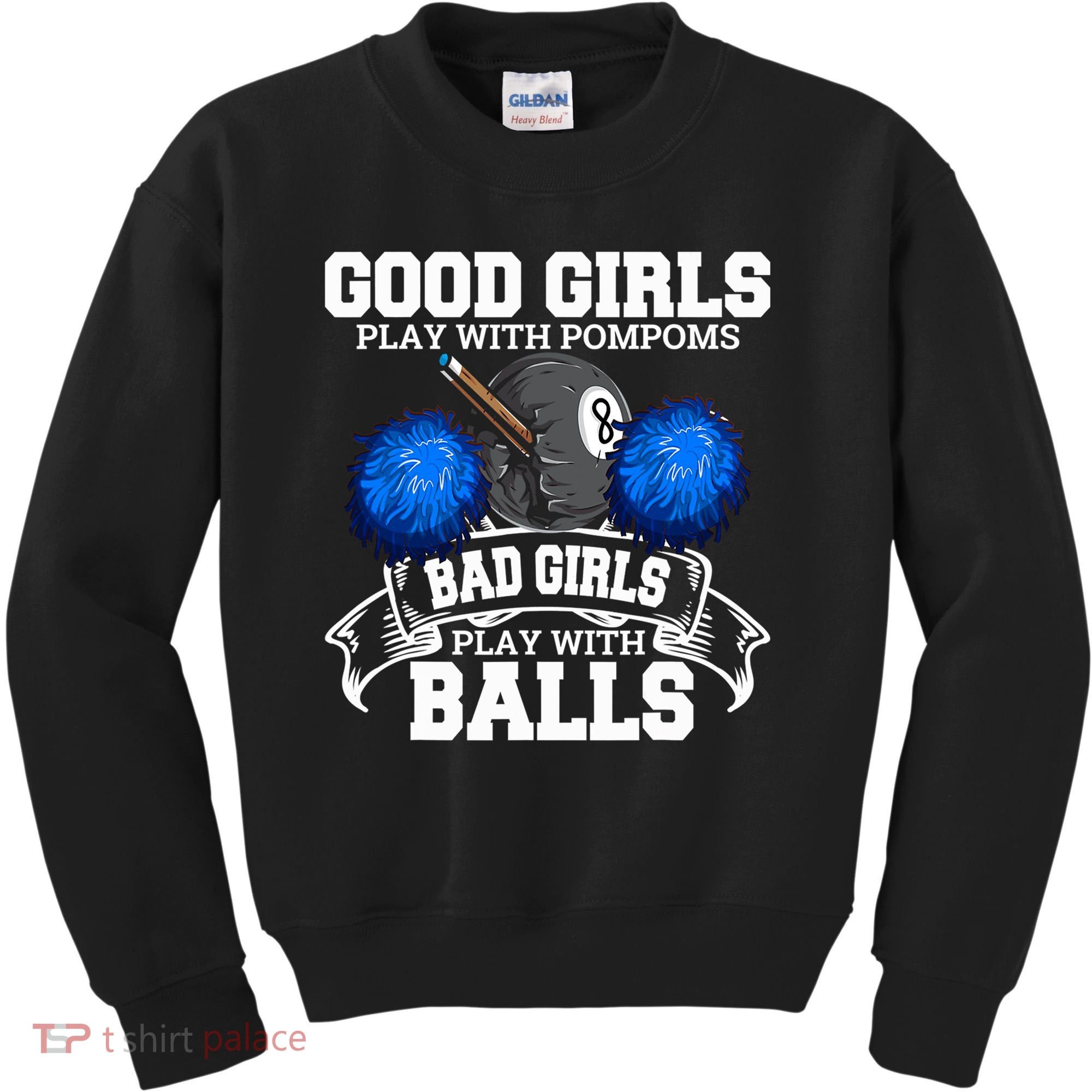 Pool Player Billiards Funny Gift Father's Day Kids Sweatshirt