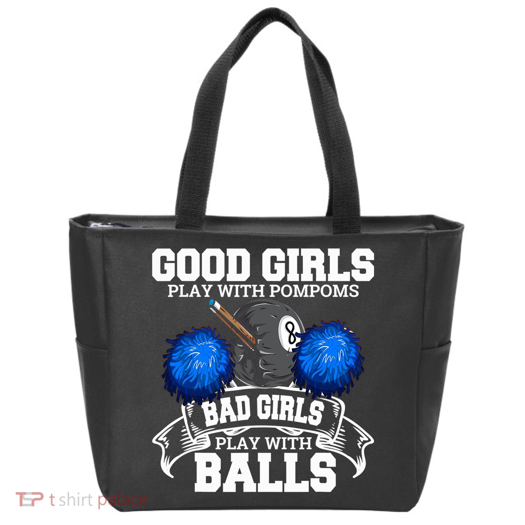 Pool Player Billiards Funny Gift Father's Day Tote Bag