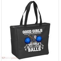 Pool Player Billiards Funny Gift Father's Day Tote Bag thumb 2