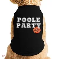 Poole Party Basketball Doggie Tank thumb 0