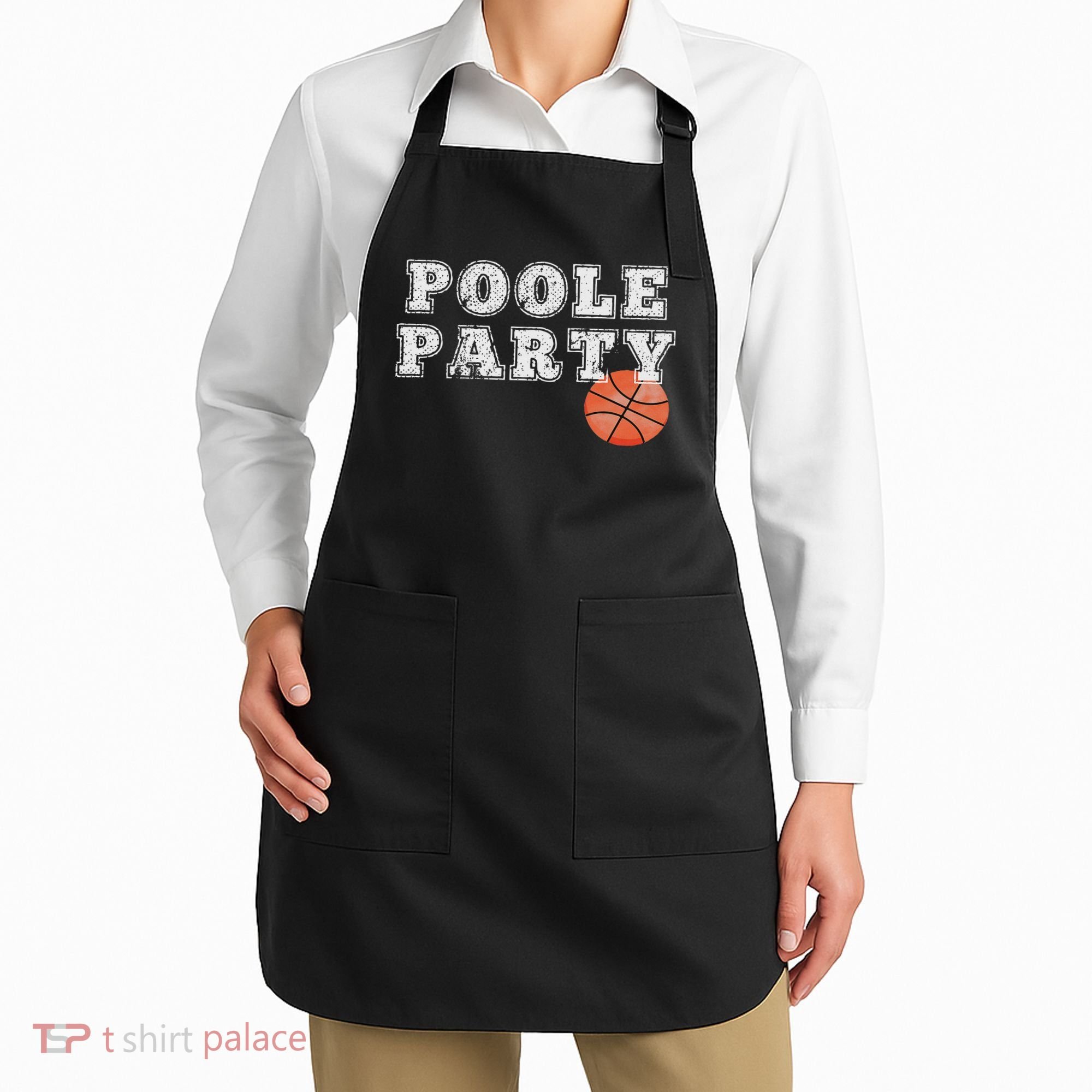 Poole Party Basketball Apron