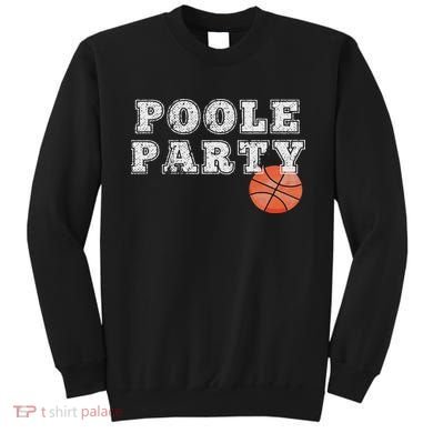 Poole Party Basketball Sweatshirt