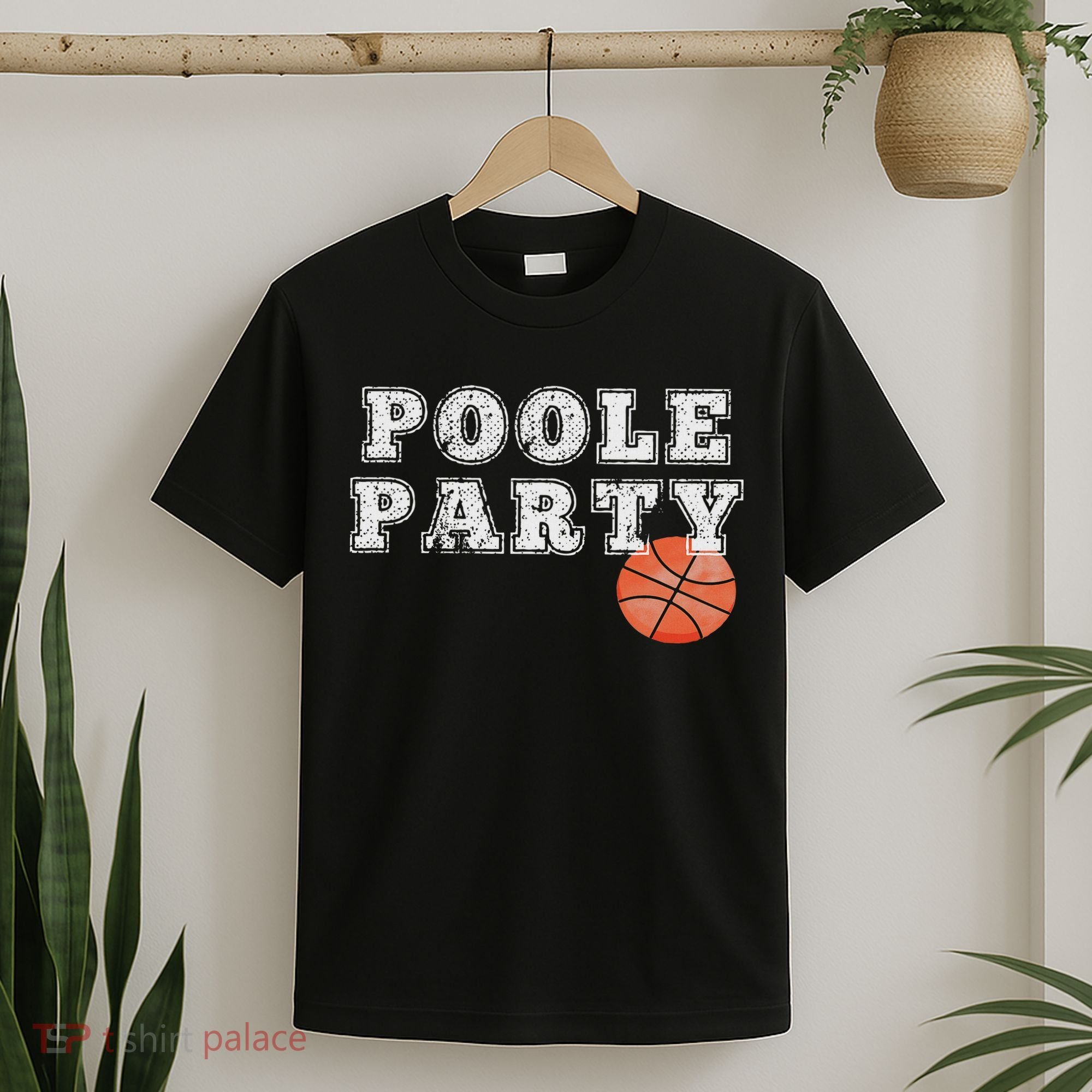 Poole Party Basketball T-Shirt